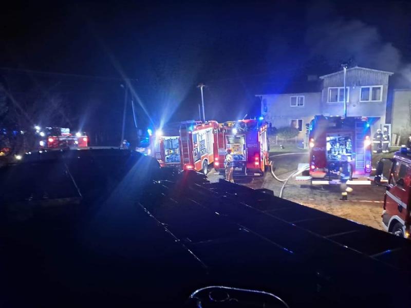 Tragiczny pożar w Białogórzynku